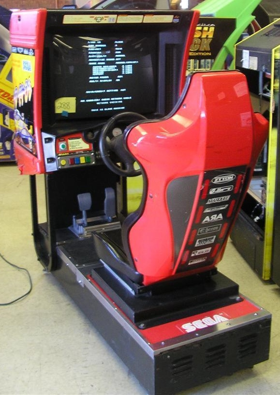 SCUD RACE by SEGA Arcade Machine Game for sale by SEGA ULTIMATE
